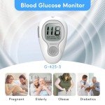 Blood Glucose Monitoring Kit with Test Strips and Lancets