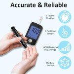 HanrayCare TD-4125 Diabetes Blood Glucose Monitor Kit