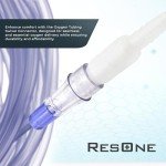 ResOne Oxygen Tubing Swivel Connectors 10-Pack - Nasal Cannula, Hose, Tube Connectors - Oxygen Line Splitter, Concentrator Supplies - 360-Degree Rotation - Medical, Home Use - Standard Size