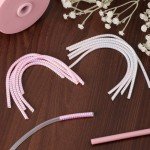 10 Pack Oxygen Tubing Support Crimp Straightener, Oxygen Tube Support for Portable Oxygen Concentrator Oxygen Hose Nasal Cannula Oxygen Tube Straightener Accessories