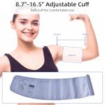 Digital Blood Pressure Monitor with Adjustable Cuff