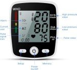 Automatic Wrist Blood Pressure Monitor with Carrying Case