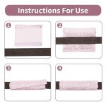 Satin CPAP Strap Covers for Comfort (Pink)