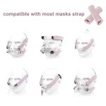 Satin CPAP Strap Covers for Comfort (Pink)