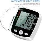 Automatic Wrist Blood Pressure Monitor with Carrying Case