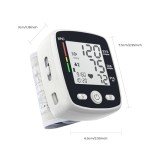 Automatic Wrist Blood Pressure Monitor with Carrying Case