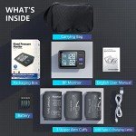 Automatic Digital Blood Pressure Monitor with Cuffs