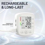 Digital Wrist Blood Pressure Monitor with Voice Display