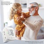 Digital Wrist Blood Pressure Monitor with Voice Display