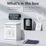 Automatic Upper Arm Blood Pressure Monitor for Home