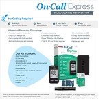 On Call Express Diabetes Testing Kit with Accessories
