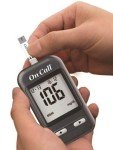 On Call Express Diabetes Testing Kit with Accessories