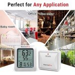 ThermoPro TP60 Wireless Indoor Outdoor Hygrometer