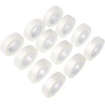 Clear Medical Tape for First Aid - 12 Rolls