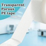 Clear Medical Tape for First Aid - 12 Rolls