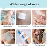 Clear Medical Tape for First Aid - 12 Rolls