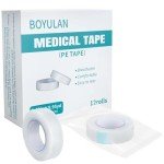 Clear Medical Tape for First Aid - 12 Rolls