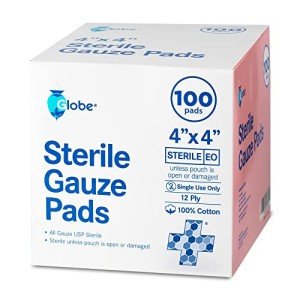 4" x 4" Advanced Sterile Gauze Pads - 100 Pack
