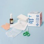 4" x 4" Advanced Sterile Gauze Pads - 100 Pack
