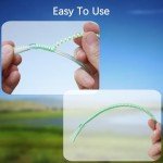 12 Pack Green Oxygen Tubing Support Crimp Straightener