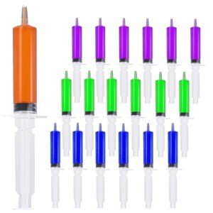 100 Pcs 5ml Jello Shot Syringes with Caps