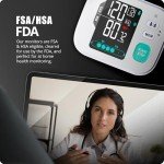 Greater Goods Blood Pressure Monitor with Backlit LCD