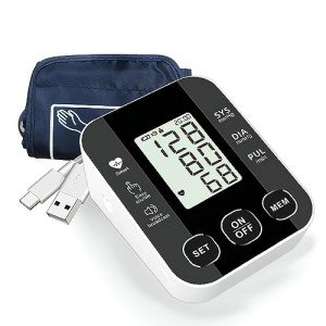 Automatic Upper Arm Blood Pressure Monitor with Memory