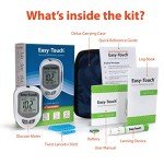 EasyTouch Glucose Monitoring System with Lancet Kit
