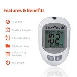 EasyTouch Glucose Monitoring System with Lancet Kit