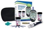 Prodigy Glucose Monitor Kit with Test Strips and Lancets