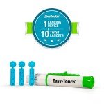 EasyTouch Glucose Monitoring System with Lancet Kit