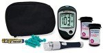 Prodigy Glucose Monitor Kit with Test Strips and Lancets