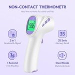 No-Touch Infrared Forehead Thermometer for All Ages