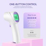 No-Touch Infrared Forehead Thermometer for All Ages