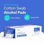 Sterile Alcohol Prep Pads - 400 Individually Wrapped Wipes