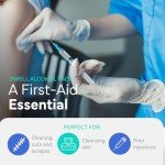 Sterile Alcohol Prep Pads - 400 Individually Wrapped Wipes