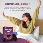 30 - Pack Tape Strips: Hypoallergenic Breathable Tape for Men & Women, Pain-Free Removal Tape, Soft Medical Grade Fabric & Latex Free-F01