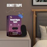 30 - Pack Tape Strips: Hypoallergenic Breathable Tape for Men & Women, Pain-Free Removal Tape, Soft Medical Grade Fabric & Latex Free-F01