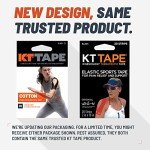 KT Tape Original Cotton Elastic Kinesiology Tape - Black