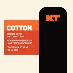 KT Tape Original Cotton Elastic Kinesiology Tape - Black