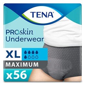 Tena Men's Incontinence Underwear, Maximum Absorbency, X-Large