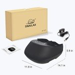 Snailax Foot Massager with Heat and Vibration