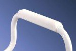 Moen Glacier White Toilet Grab Bar for Seniors