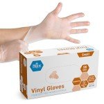 Med PRIDE Heavy Duty Vinyl Gloves - Powder-Free