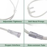 GlobalRoll Adult Nasal Cannula with Soft Plug - 5 Pack