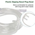 GlobalRoll Adult Nasal Cannula with Soft Plug - 5 Pack