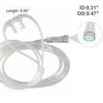 GlobalRoll Adult Nasal Cannula with Soft Plug - 5 Pack