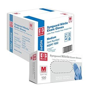 Blue Nitrile Exam Gloves - Latex & Powder Free