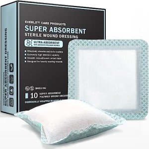 Super Absorbent Wound Care Dressing – Pack of 10