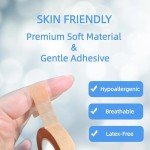 Hypoallergenic Soft Paper Medical Tape - 6 Rolls